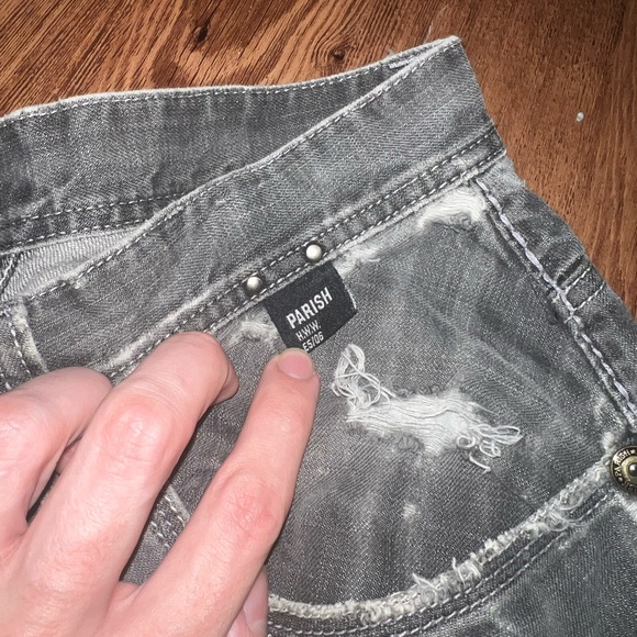y2k Perish Nation baggy jeans tagged 38 but but like 36 - Picture 6 of 10